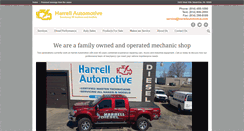 Desktop Screenshot of harrellautomotive.com